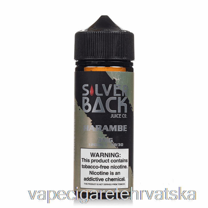 Vape Cigarete Harambe - Silverback Juice Co. - 120 Ml 0 Mg